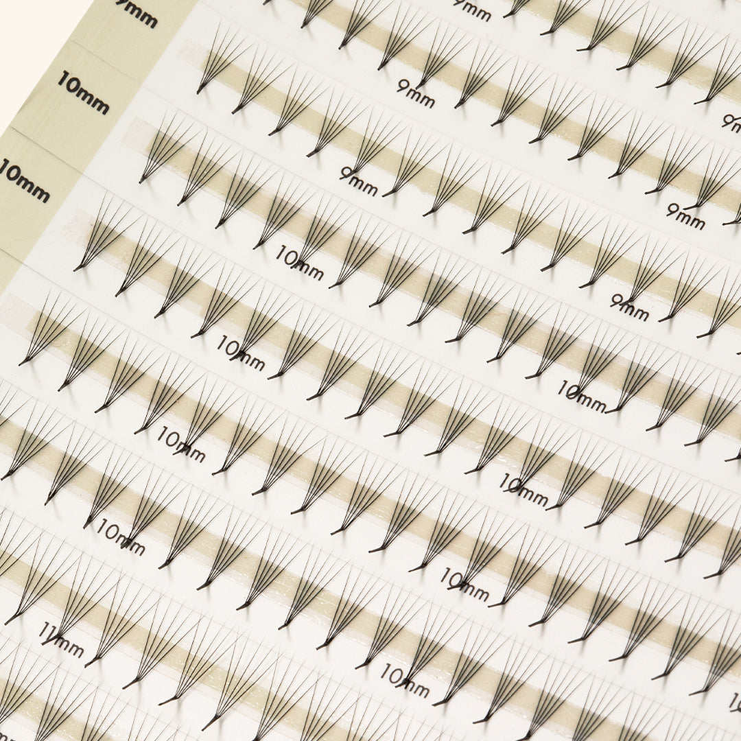 Narrow Premade/Promade Fans 5D 0.06 600 fans - Mixed Lengths
