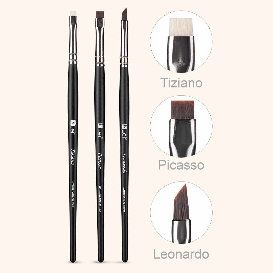 InLei "Lash Collection" Set of Professional Brushes