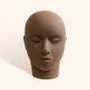 Dark Skin Mannequin Training Head