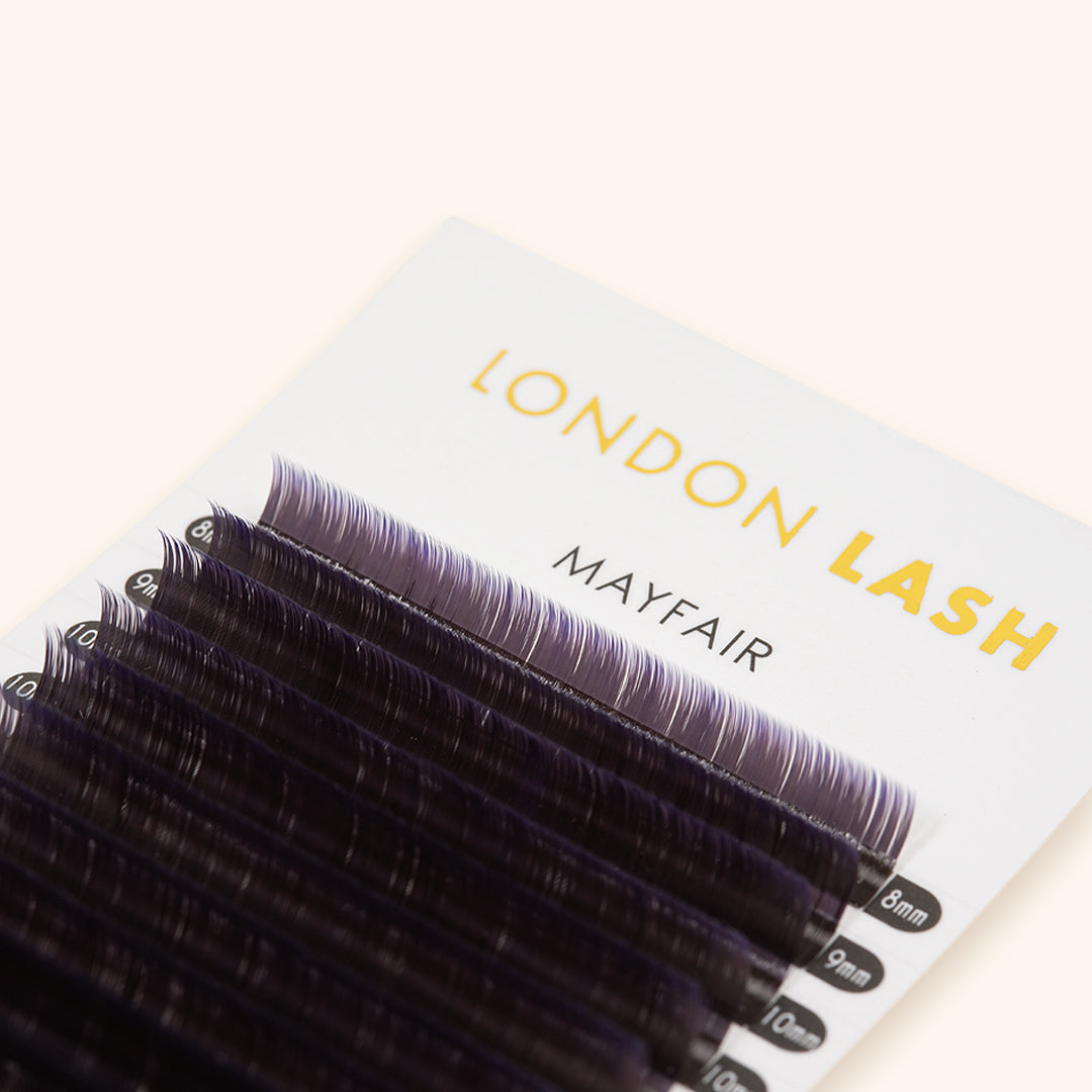 Violet Two-Tone Ombre Lashes 0.07