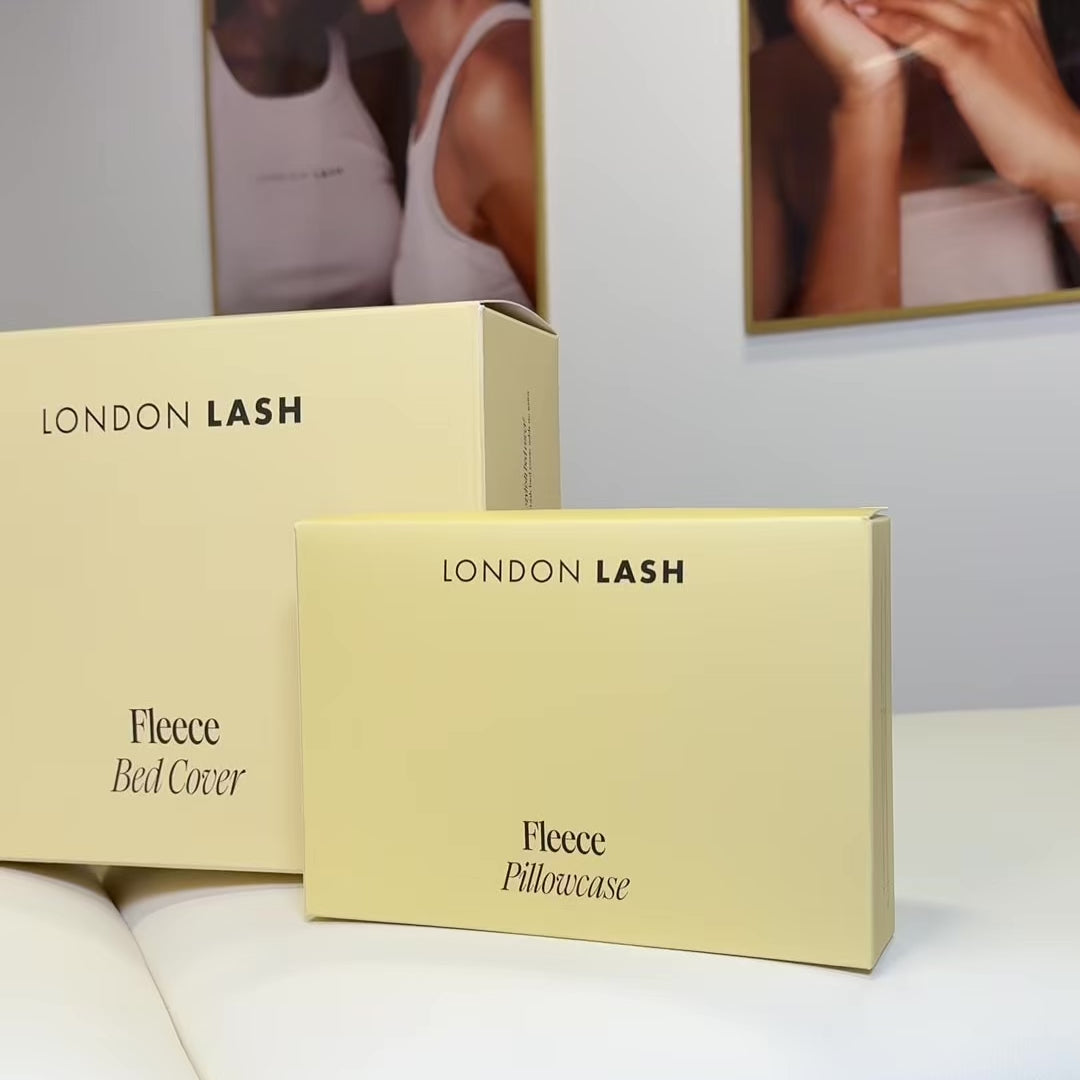 Beige Teddy Fleece Bed Cover and Pillow Case